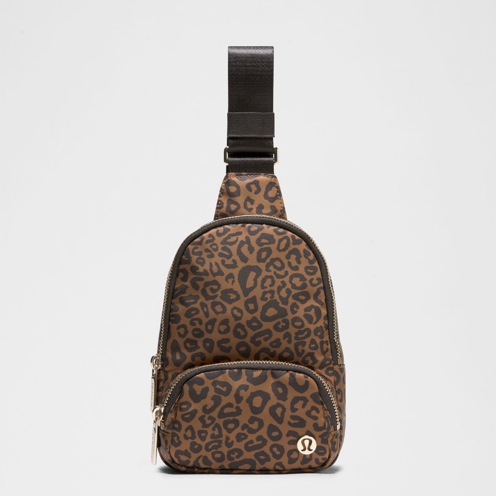 lululemon athletica womens Leopard Print Belt Bag